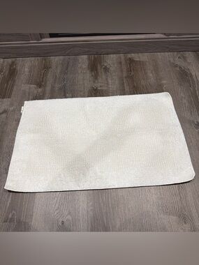 Sonoma White Cotton Bath Mat
